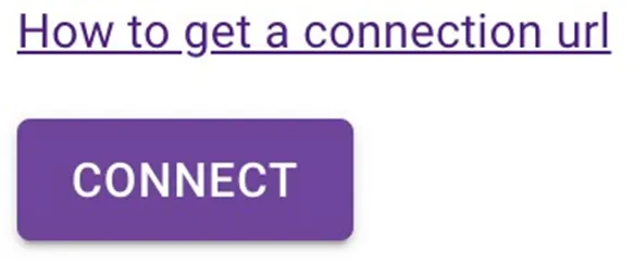 “Connect” Button to Save the Connection