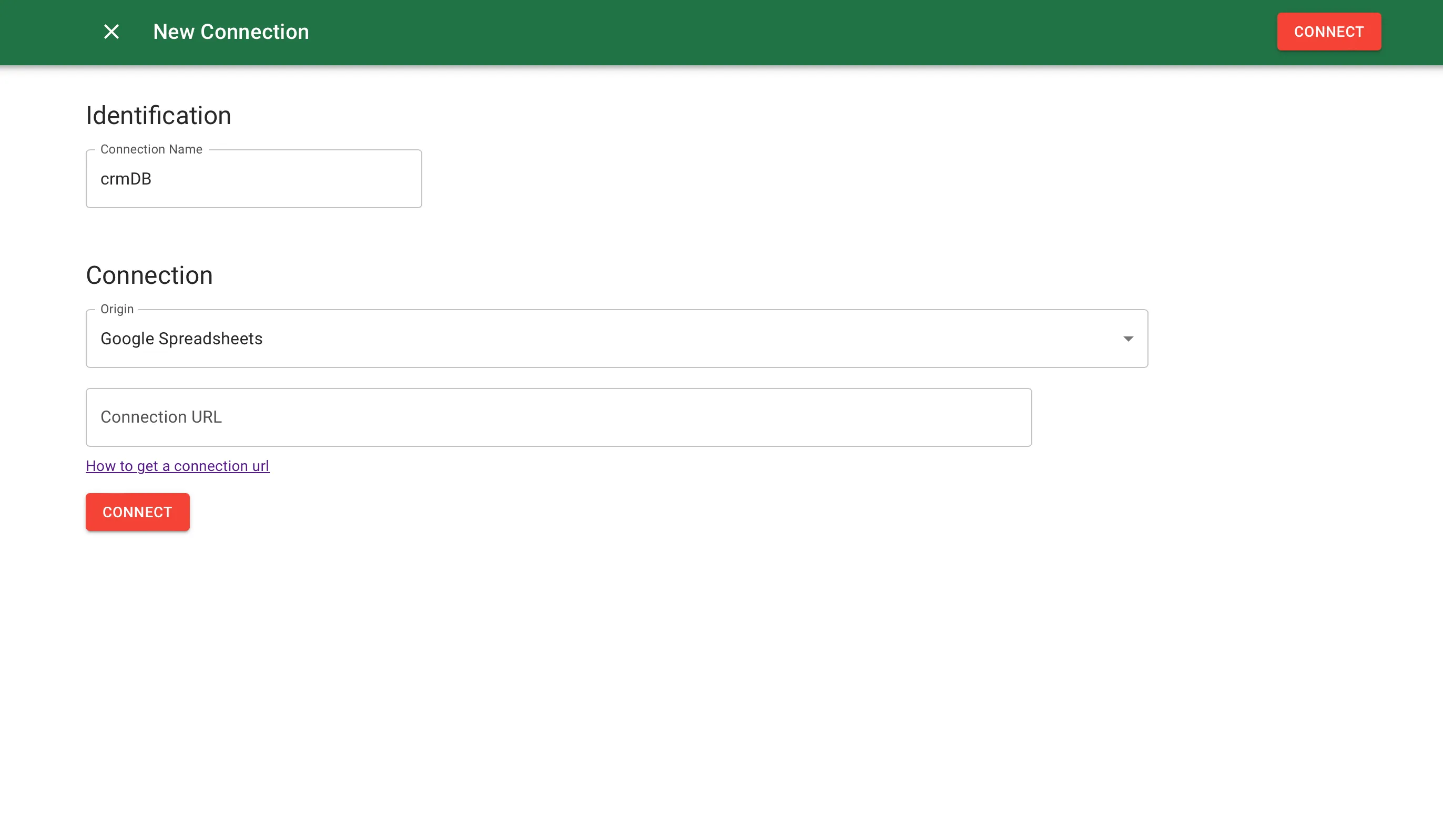 Sheet Best interface converting your spreadsheet into an api